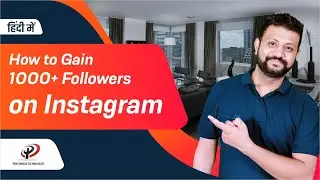 How to reach first 1000 Followers| Easy Steps | Instagram |  Pentamedia Technologies