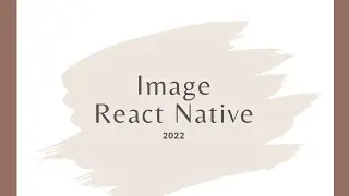 How to display an image in React Native. React Native Tamil. PART 27