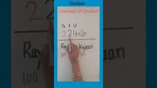 Division || Concept of Division ➗  ||  Age: 6-7years