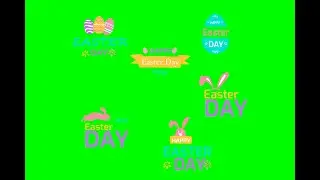 Easter day Green Screen Effects