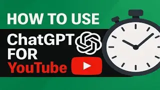How to Use ChatGPT to Script YouTube Videos in Seconds!