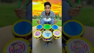 New Big Hip Hop Drums Set Senior Musical Band Instruments with 6 Drums Testing🔥