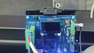 Автоматика для відкотних воріт Segment/ програмування плати 362LED