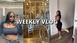 London trips, body confidence struggles, hair & nails appointment | WEEKLY VLOG