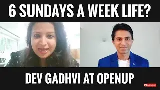 What is 6 Sundays a Week Life? | Interviewed at OpenUp Show, Hosted by Maria