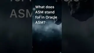 #asm #automaticstoragemanagement #oracleasm