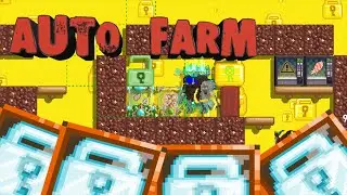 AUTO FARM Как стать богатым growtopia на русском (куда вложить wl)