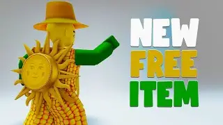 OMG! NEW FREE LIMITED ROBLOX BACKPACK ITEM 😳🌽