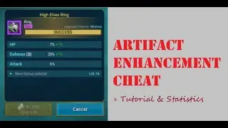 Artifact Enhancement Cheat | Further Testing & Changing Rolls | Statistics 101 | Raid Shadow Legends