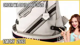 TAS RASNEL SHOPEE HAUL,REVIEW TAS emory 3307, HARGA TAS EMORY RANSEL,HAUL TAS RANSEL IMPORT MURAH