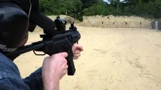 SIG MPX 9mm Machine Pistol/Submachine Gun (SMG) at the Range 3