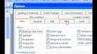 Microsoft Office Word 2003 Set a default file format for saving new documents