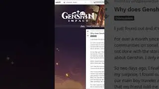 Самые необычные пейринги в Genshin Impact 