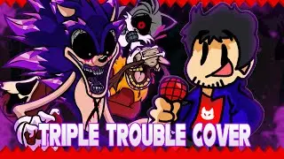 TeXar Vs Triple Trouble Cover | FRIDAY NIGHT FUNKIN VS SONIC.EXE V2