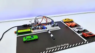 How to make a car parking system using arduino and ultrasonic sensor | Arduino Project