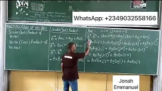 Dot Product of Vectors (Formula Derivation and solutions) | Vectors 