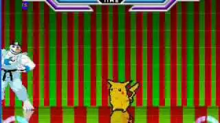 DN MUGEN- Old Pikachu #21 - A Falcon-Punch-Happy Snowman