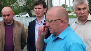 Как глава Барабинска встречался с жителями