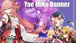 Pulling on Yae Miko's Banner | Genshin Impact