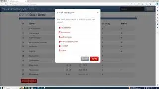 Episode 1: Building a Pharmacy Web System with PHP, CSS, HTML, MySQL, and AJAX