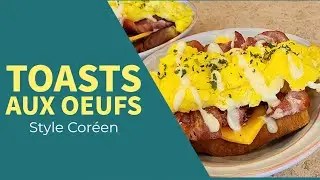 Korean Style Egg Sandwich - a Delicious Easy Snack!