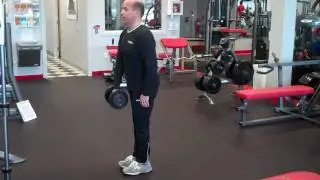 Stiff-Legged Deadlift (Single-Leg, Single-Arm)