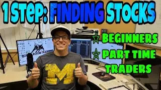 How I learned To Find Hot Stocks | All Year Long | No Stock Scanner | 2018