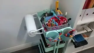 Craft Room storage and organisation