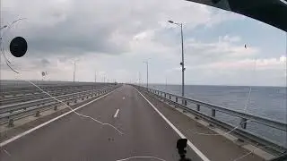 Крым 2021.  Крымский мост 2021.  Ракеты в небе.  Дальнобой