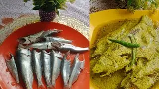 Choto gota Ilish Recipe || हिलसा मछली सरसों डालकर || Mustard Hilsa fish recipe #fish #recipe