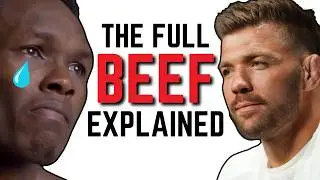 Israel Adesanya and Dricus Du Plessis UFC 305 Beef Explained