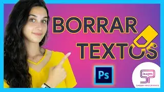 ❌ QUITAR TEXTO de una IMAGEN con Photoshop