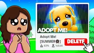 Adopt Me IS ENDING FOREVER! (Crying Dog)