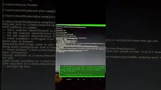 C Programming Raspberry Pi w/ Pico-SDK in Windows 10 Visual Studio Code #shorts