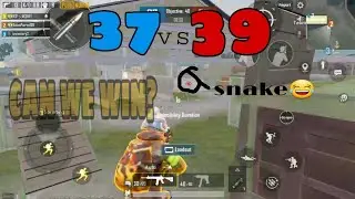 M416 no attachment challenge🔥37 vs 39 |can we win?