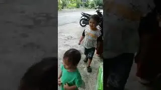Mas reza ikut kerja bareng bunda dan uti