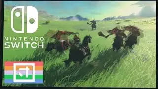All Nintendo Switch gameplay zoomed. Skyrim and more
