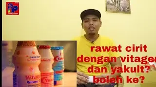 yakult dan vitagen boleh ke rawat arnab cirit?