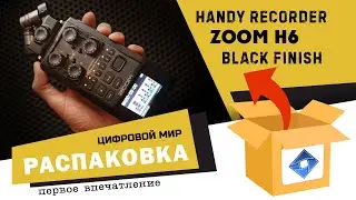 ZOOM H6 Распаковка нового рекордера | первое впечатление