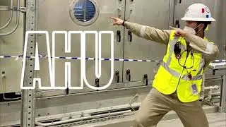 HVAC system. AHU - Air Handling Unit