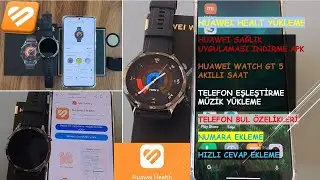 Install Huawei Health, download huawei health app, install music, find phone, find watch...