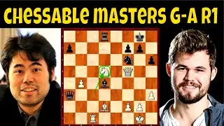 Gitgitang laban  kaagad sa 1st Round ng Chessable Masters 2020 || GM Nakamura vs. GM Carlsen || 