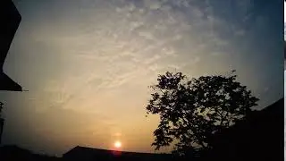 1 HOUR to 3 Seconds Simple Timelapse on Sunset view at IMCC