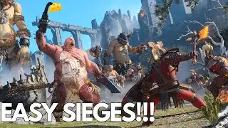 Taking On Any Sieges With No Casualties! Ogre Kingdoms Gameplay! Total War: Warhammer 3!