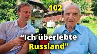 102-year-old war veteran talks about World War II