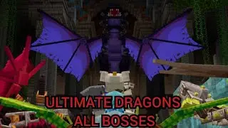 Minecraft Ultimate Dragons All Bosses ( Marketplace Map )