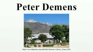 Peter Demens
