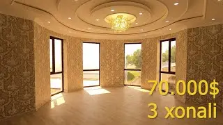 Вокзалдан 3 хонали квартира 3-каватдан | uy joy