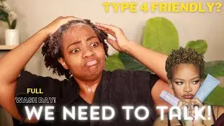 Hey, RIHANNA!!!! Chile, I Tried Fenty Hair On My Type 4 Natural Hair!