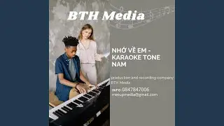 NHỚ VỀ EM - KARAOKE TONE NAM
